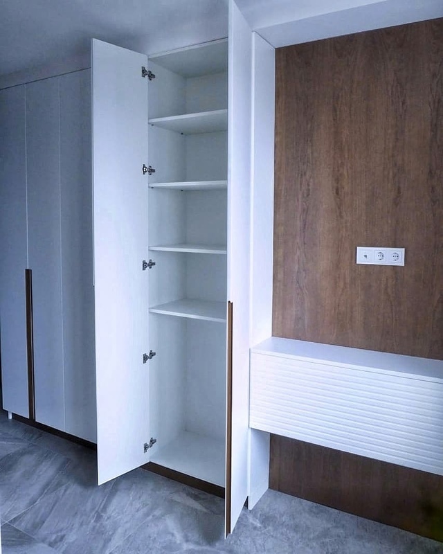 Распашные шкафы-Шкаф с распашными дверями по размеру «Модель 35»-фото3