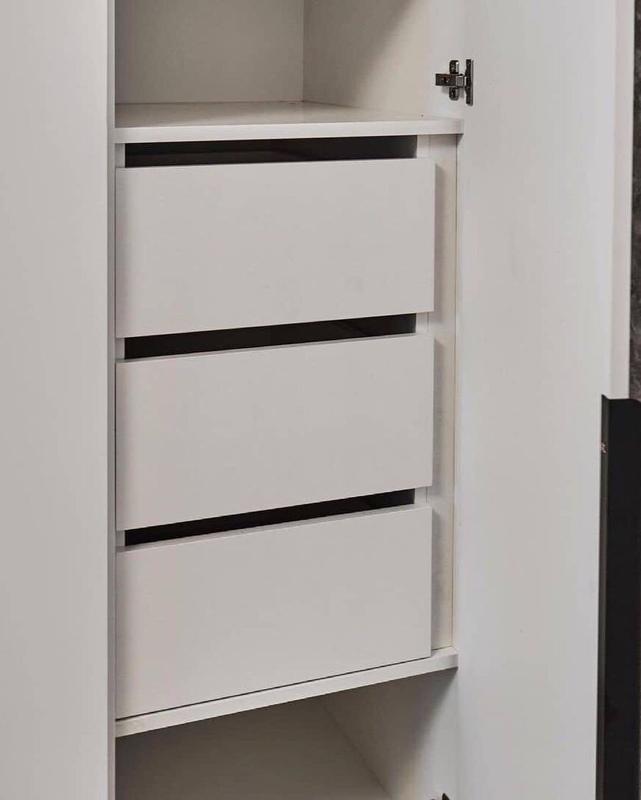 Распашные шкафы-Шкаф с распашными дверями по размеру «Модель 78»-фото5